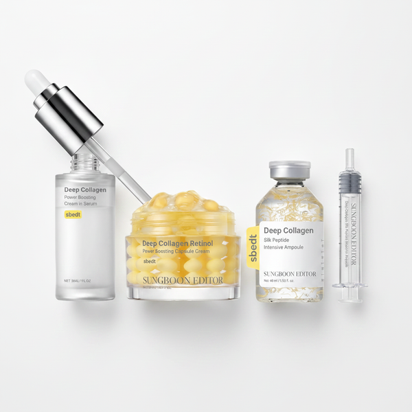 Korean Collagen Silk Peptide Skincare Set