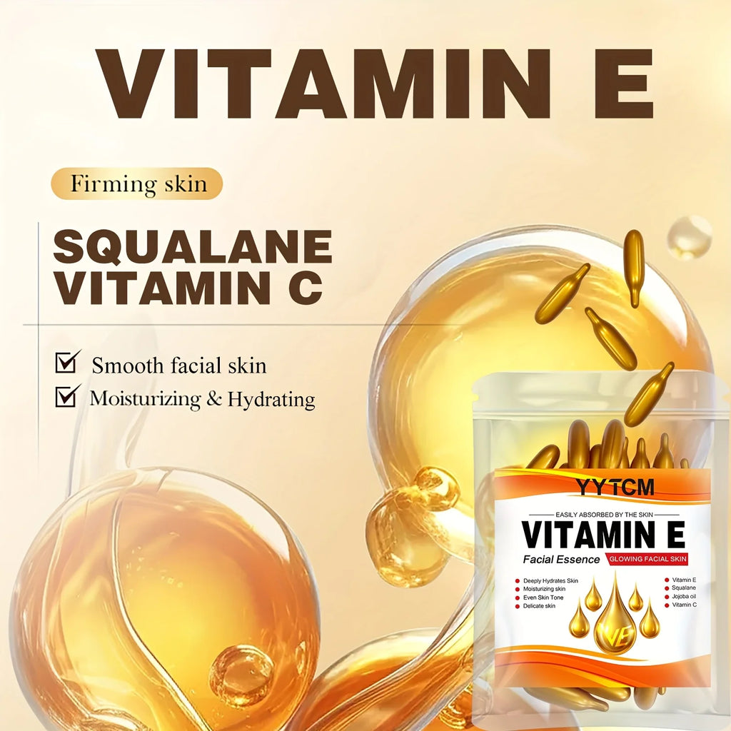 Vitamin E Moisturizing Capsule Essence with Squalane & Vitamin C