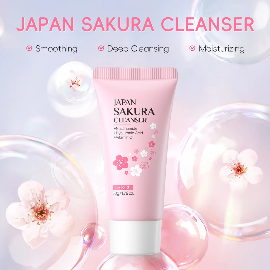 LAIKOU Sakura Facial Cleanser