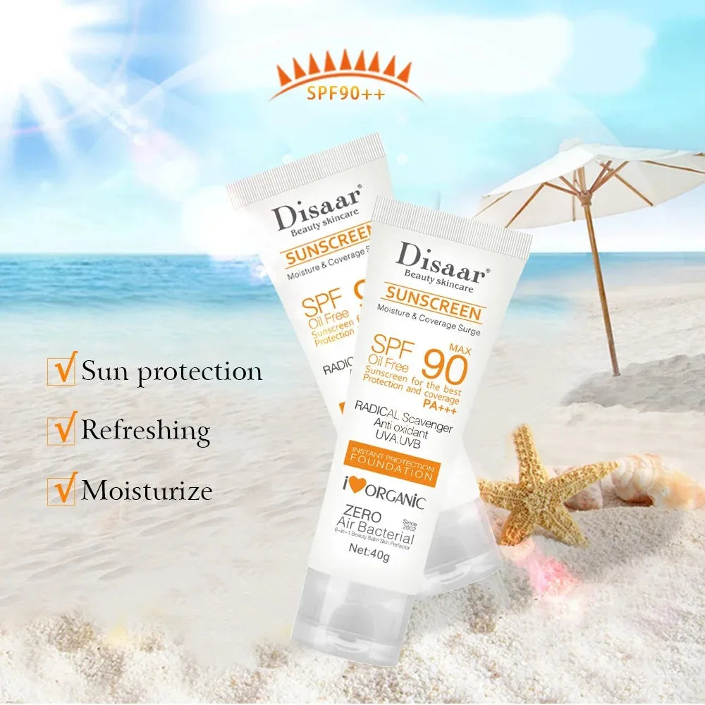 SPF90+ Face & Body Sunscreen Cream