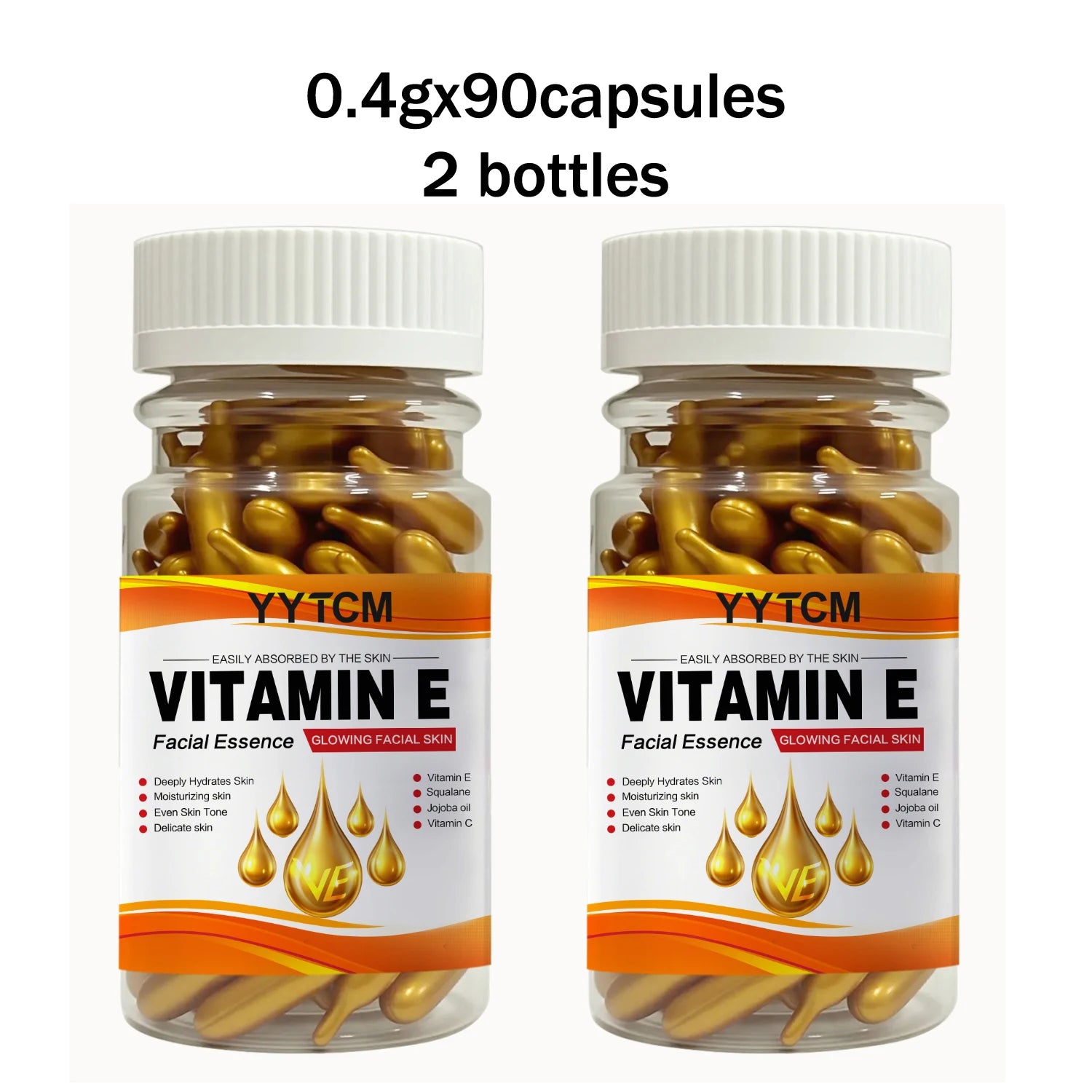 Vitamin E Moisturizing Capsule Essence with Squalane & Vitamin C