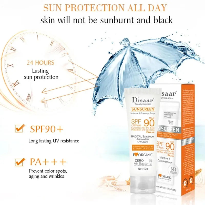 SPF90+ Face & Body Sunscreen Cream