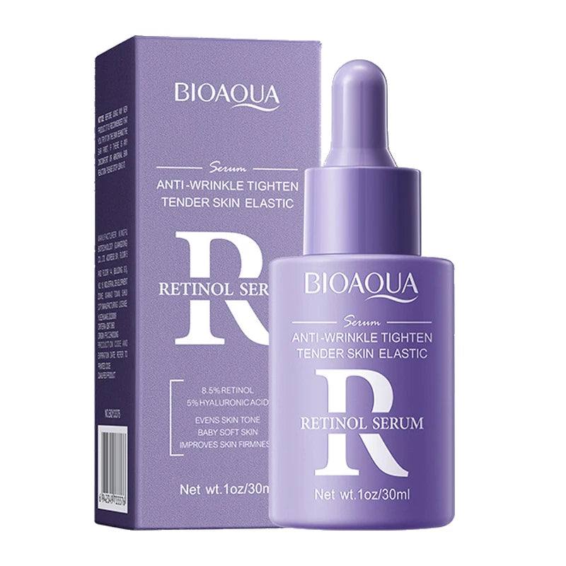 BIOAQUA Face Serum – Vitamin C, Retinol & Hyaluronic Acid for Brightening & Anti-Aging