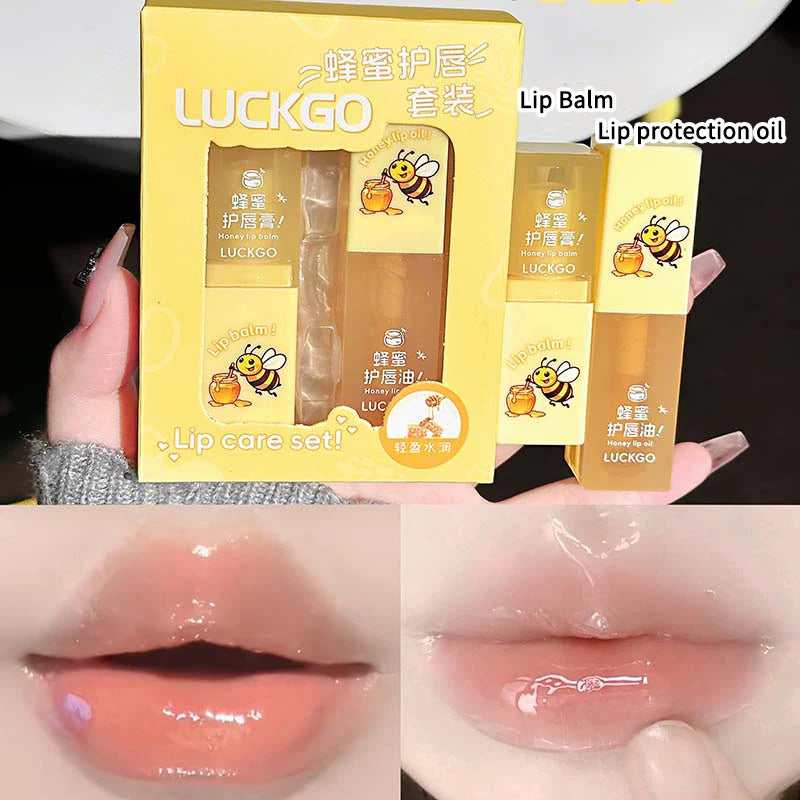 Cappuvini Honey Lip Care Set