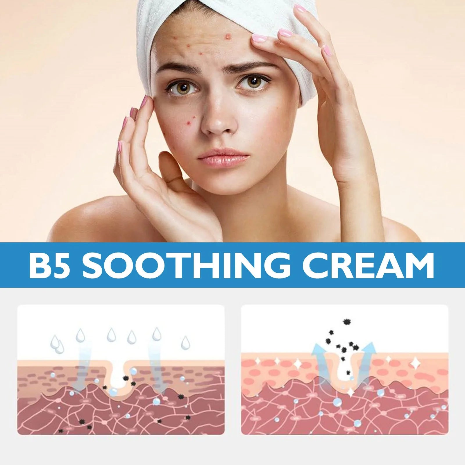 EELHOE B5 Soothing Repair Face Cream