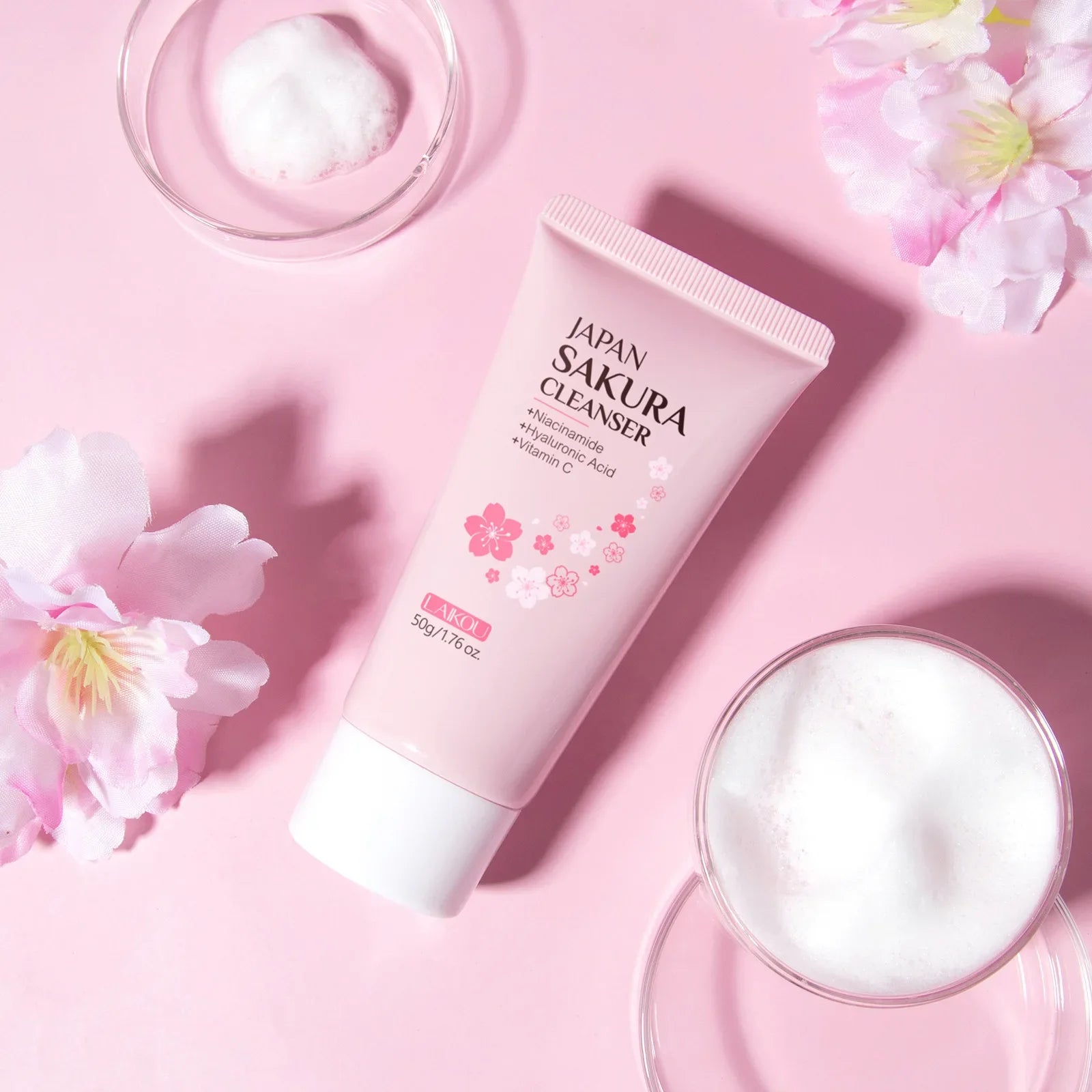 LAIKOU Sakura Facial Cleanser