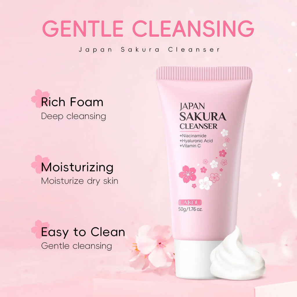 LAIKOU Sakura Facial Cleanser