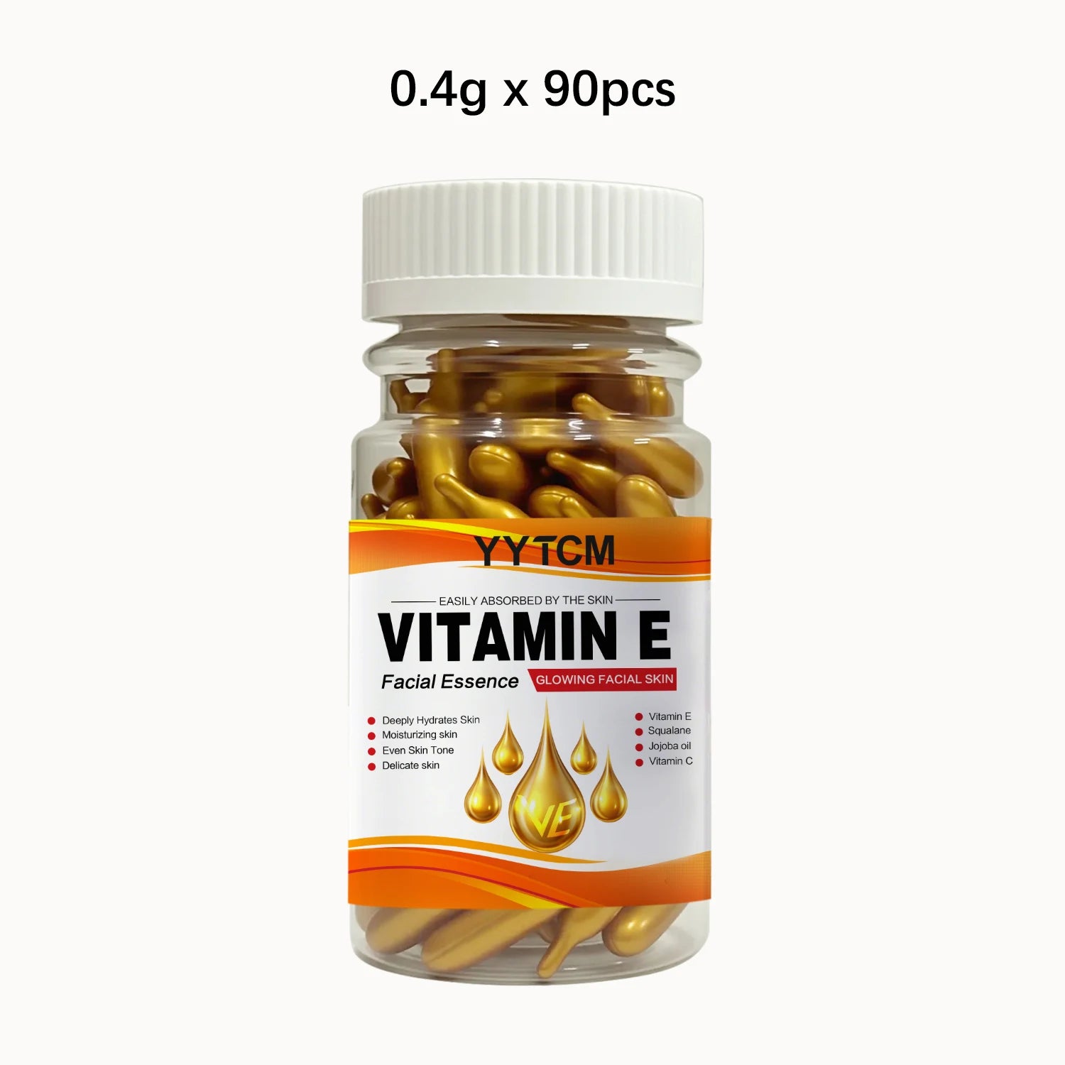 Vitamin E Moisturizing Capsule Essence with Squalane & Vitamin C