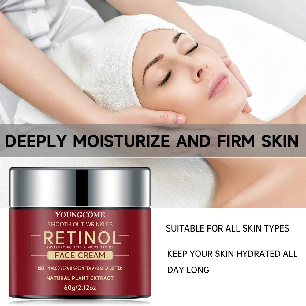 Retinol Lifting & Firming Face Cream – Anti-Aging, Brightening & Deep Moisture