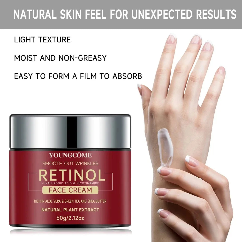 Retinol Lifting & Firming Face Cream – Anti-Aging, Brightening & Deep Moisture