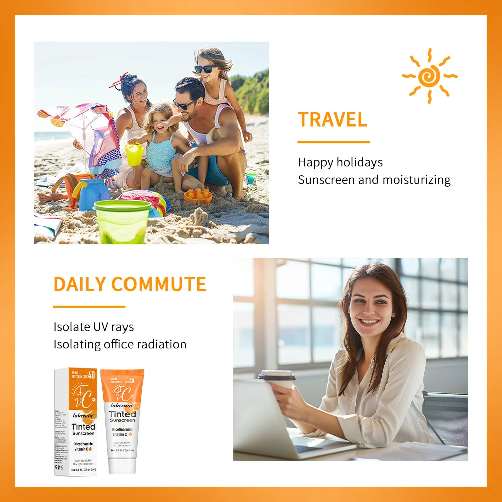 SPF40 Tinted Sunscreen with Vitamin C