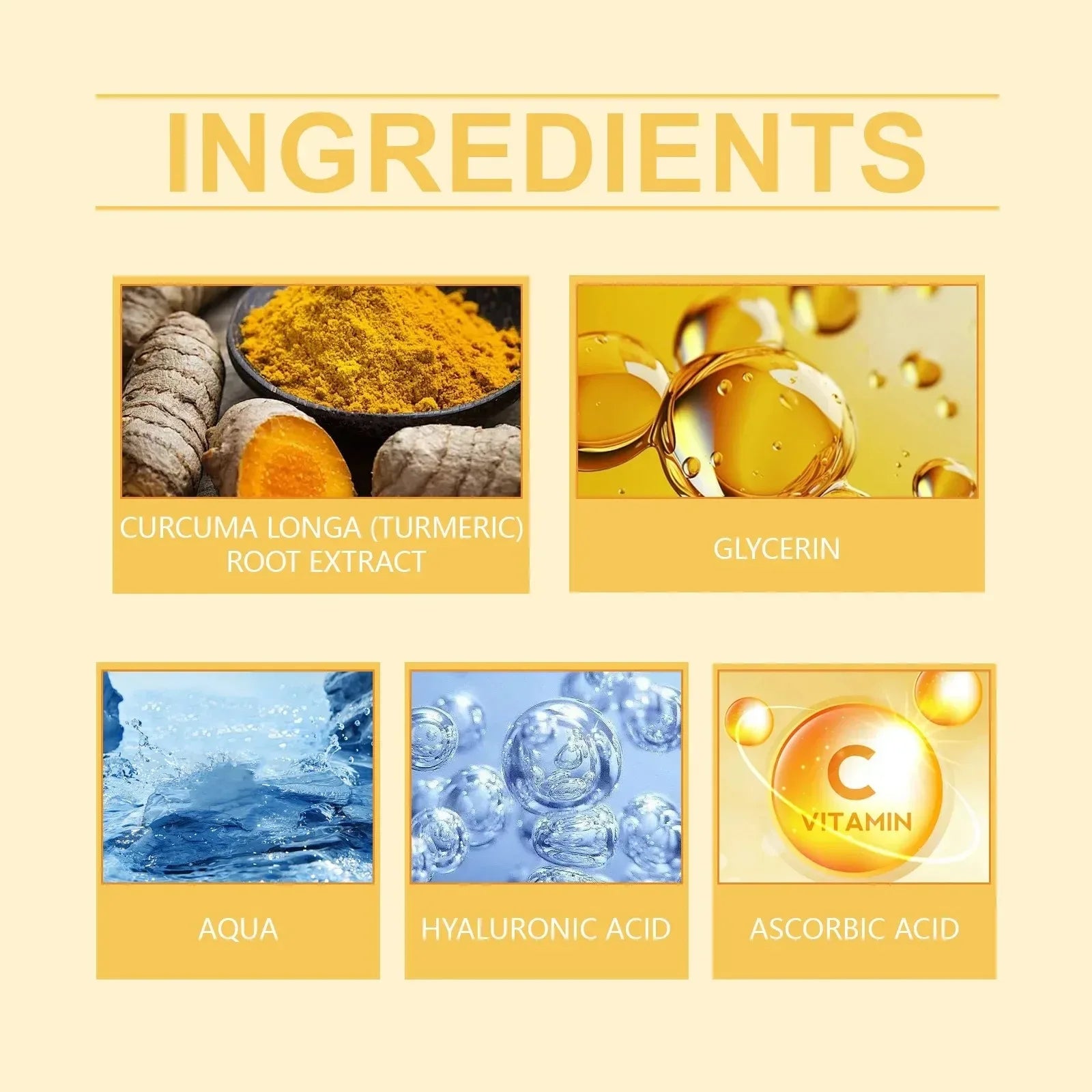 OUHOE Vitamin C & Turmeric Clay Face Mask