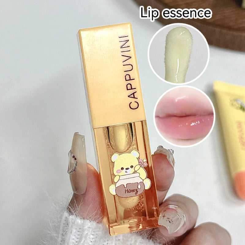 Cappuvini Honey Lip Care Set