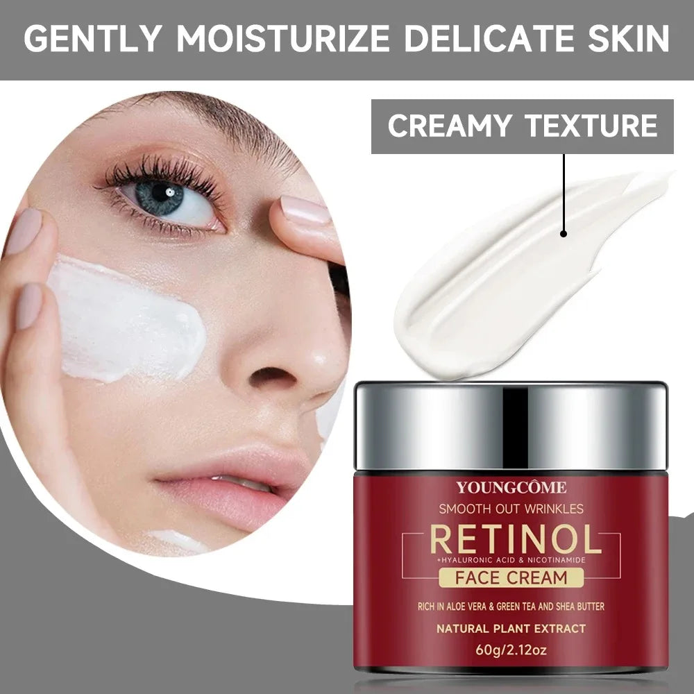 Retinol Lifting & Firming Face Cream – Anti-Aging, Brightening & Deep Moisture